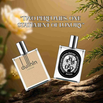 Diptyque Tam Deo & Dunhil Icon Luxurious Perfume (Pack of 2)😍