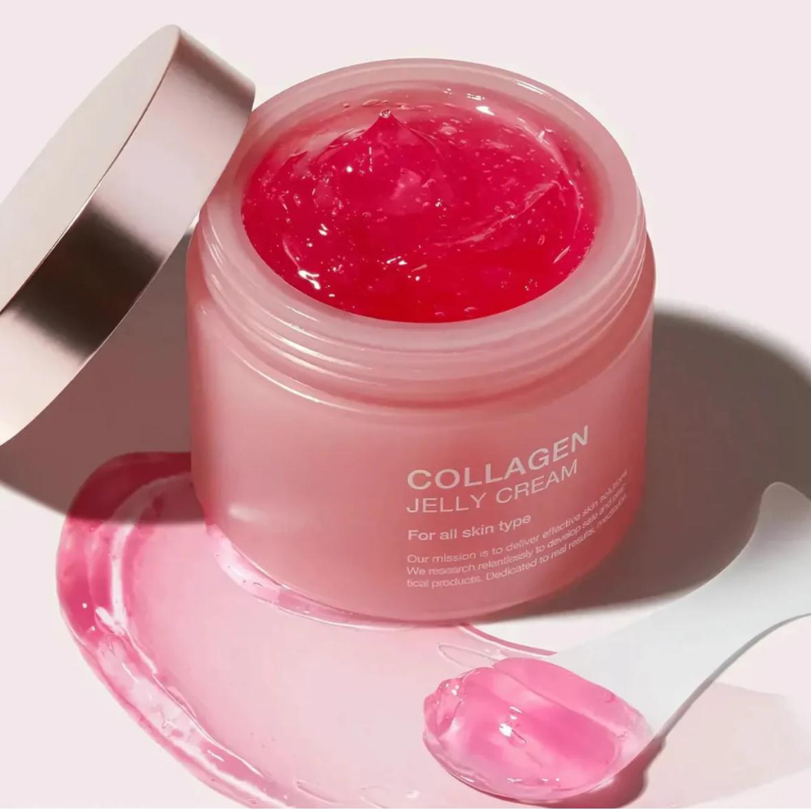 Korean Collagen Jelly Cream - Niacinamide and Freeze-Dried Collagen-BUY 1 GET 1 FREE ⭐️⭐️⭐️⭐️ 4.9/5 Reviews