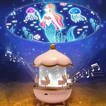 Magical Starry Night Projector Lamp for Kids