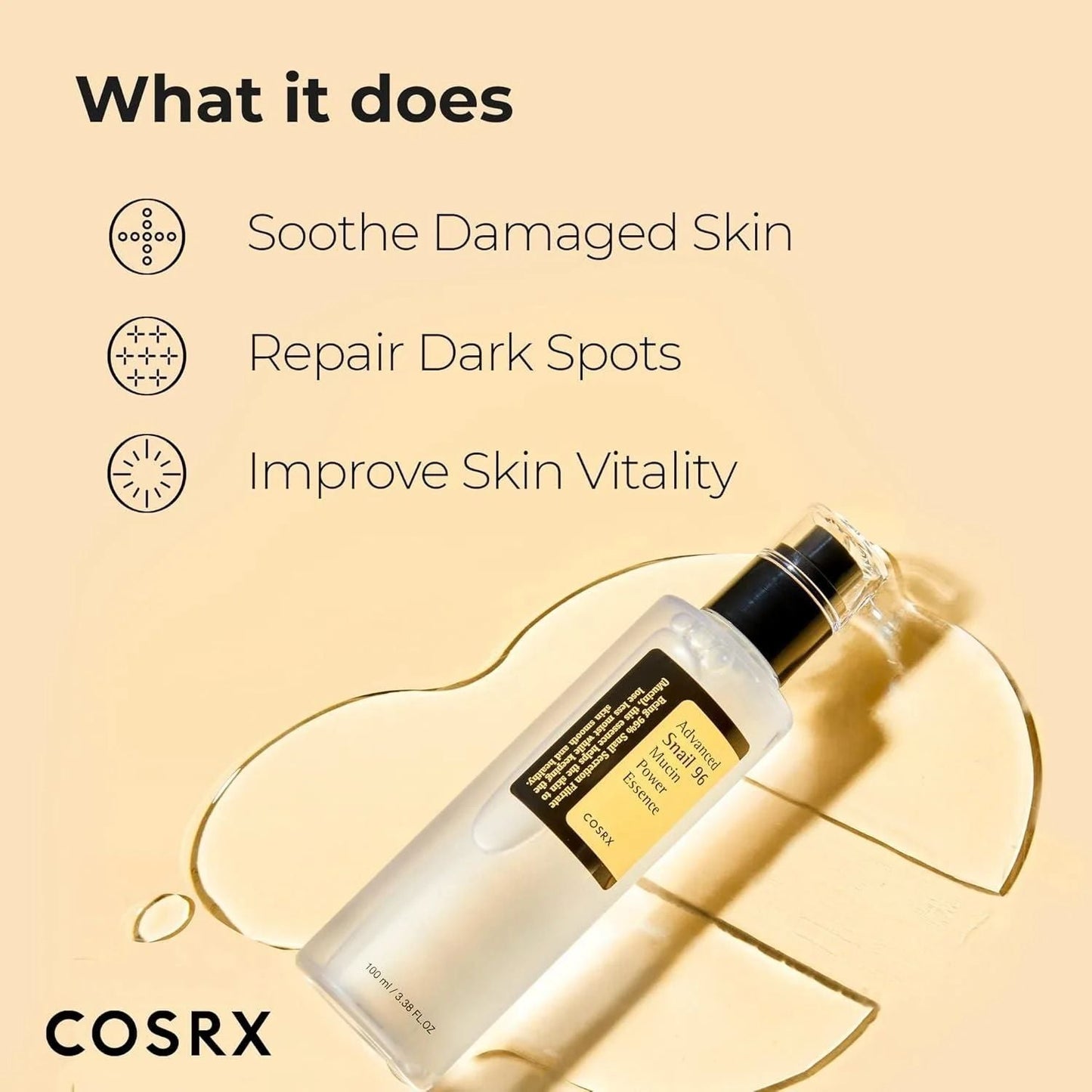Snail 96 Mucin Power Essence 100 Ml | BUY 1 GET 1 FREE |