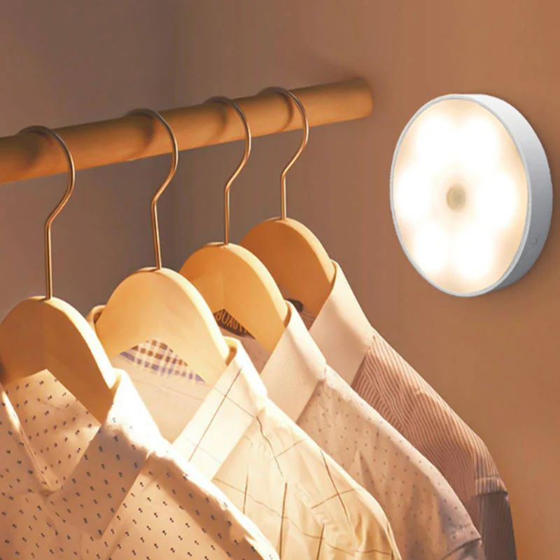 Vital® Motion Sensor Lights for Home  ( Pack of 6 ) with 1 year warranty