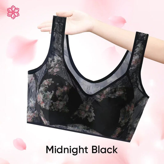 ElleBloom - Ice Silk Lace Everyday Cooling Comfort Bra- BUY 1 GET 1 FREE | ⭐️⭐️⭐️⭐️ 4.9/5 Reviews