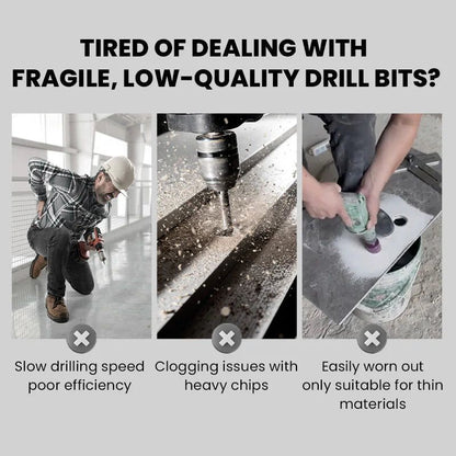Ultra-Hard Alloy Drill Bit Kit - (Set of 13)